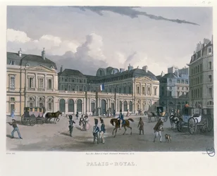 Der Palais-Royal, Paris, 1832